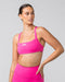 Muscle Nation Sports Bras Scrunch Bralette - Luminous Pink