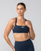 Muscle Nation Sports Bras Scrunch Bralette - Navy