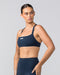 Muscle Nation Sports Bras Scrunch Bralette - Navy