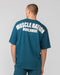 Muscle Nation T-Shirts Classic Oversized Tee - Tidal Teal