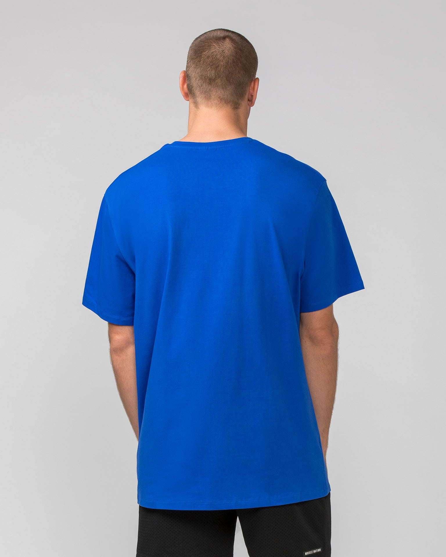 Muscle Nation T-Shirts Oversized Tonal Tee - Bondi Blue