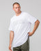 Muscle Nation T-Shirts Oversized Tonal Tee - White