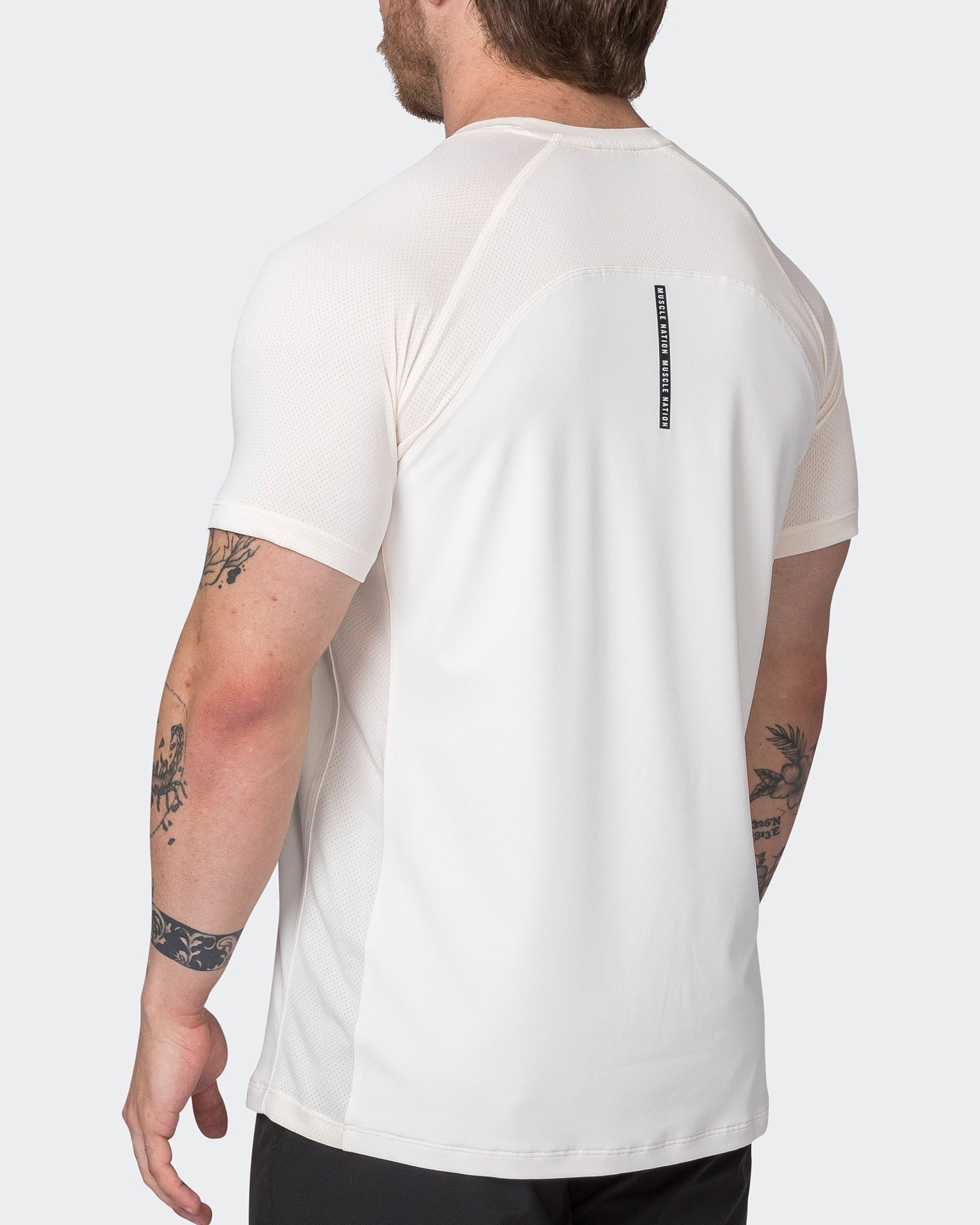 Muscle Nation T-Shirts Ventilation Tee - Travertine