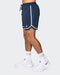 musclenation Gym Shorts Mens 5" Basketball Shorts - Navy