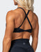 musclenation Sports Bras Paradise Bralette - Black