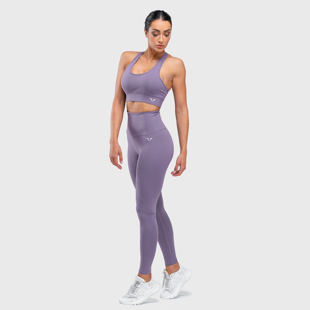 HERA HIGH-WAISTED LEGGINGS – PURPLE