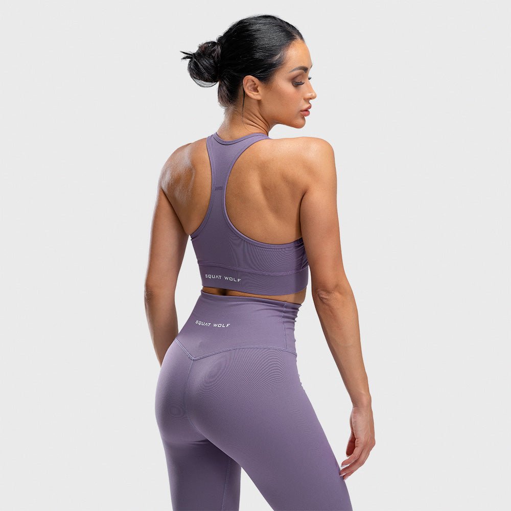 HERA HIGH-WAISTED LEGGINGS – PURPLE