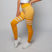 Baller Babe Leggings Baller Babe Thigh High Sock Leggings Yellow - Pre-order