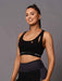 Beast & Beauty - Activewear + Gym Gear Sports Bra 2 Tone Black and Black