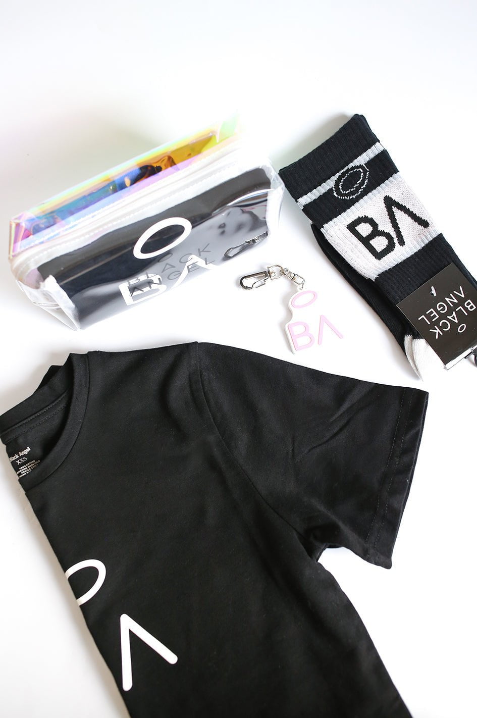 BLACK ANGEL Crop Top BA T-SHIRT PACK