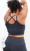 Carra Lee Active Crop Top Midnight Curvy Contouring Bra