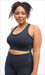 Carra Lee Active Crop Top Midnight Curvy Contouring Mesh Bra