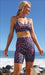 Carra Lee Active Crop Top Pink Leopard Momentum Bra