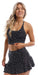 Carra Lee Active Crop Top Star Dust Motion Racer Back Bra