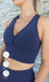 Navy Body Contouring Racer Back Bra - Be Activewear