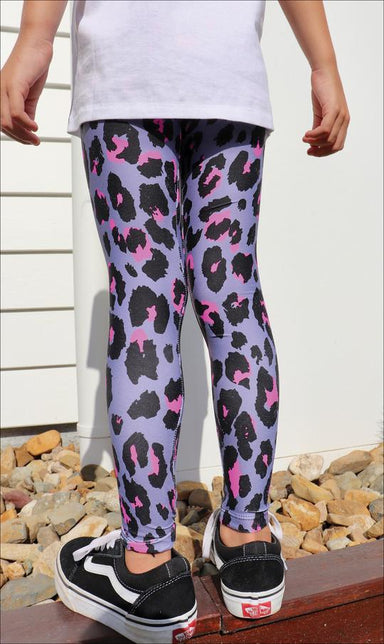 Carra Lee Active Kids Pink Leopard Mini Me Leggings