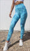 Carra Lee Active Leggings Ocean Tide Eco Ultra High Waist Leggings