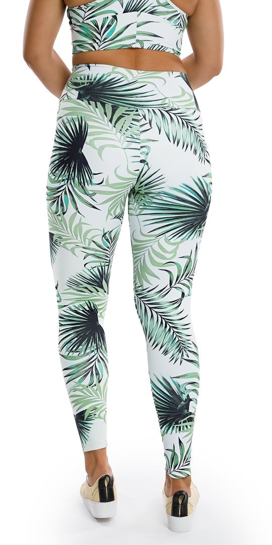 Carra Lee Active Leggings Palm Springs Body Luxe Ultra High Waist Leggings