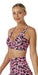 Carra Lee Active Sports Bra Candy Leopard Eco Diamond Back Bra