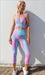 Carra Lee Active Tights Candy Skies Eco Capri Leggings