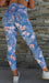 Hibiscus Kiss Scrunch Bum Leggings 7/8 Leggings - Be Activewear