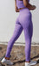 Carra Lee Active Tights Lavender Star Dust Body Luxe Ultra High Waist Leggings