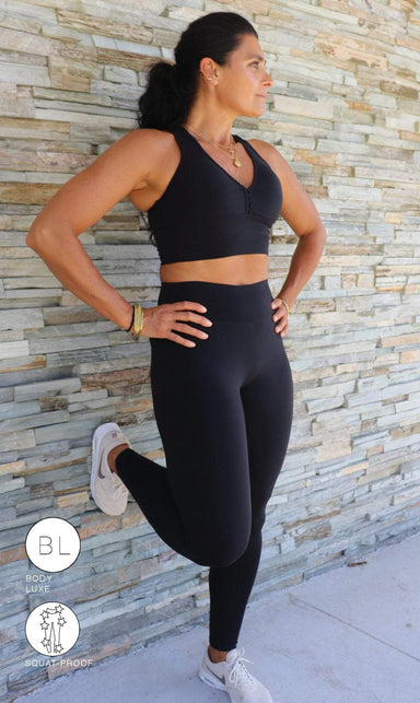 Midnight Body Luxe Full Length Leggings - Be Activewear