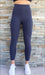 Navy Body Contouring Ultra High Waist Leggings - Be Activewear