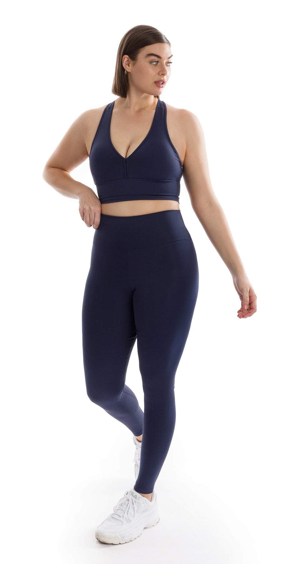 Carra Lee Active Tights Navy Body Luxe Ultra High Waist Leggings