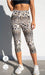 White Cheetah Capri Leggings - Be Activewear