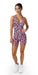 Carra Lee Active Unitard Candy Leopard Eco Short Unitard