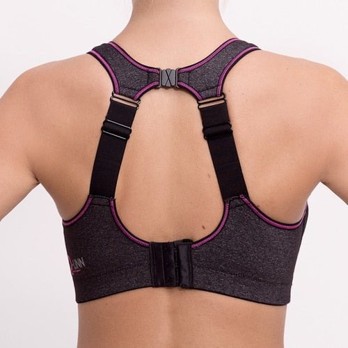 Curvy Chic Sports Sports Bra Q-LINN Barcelona Sports Bra - Anthracite