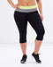 Two Tone Body Sculpt Tights - Yellow - Be Activewear