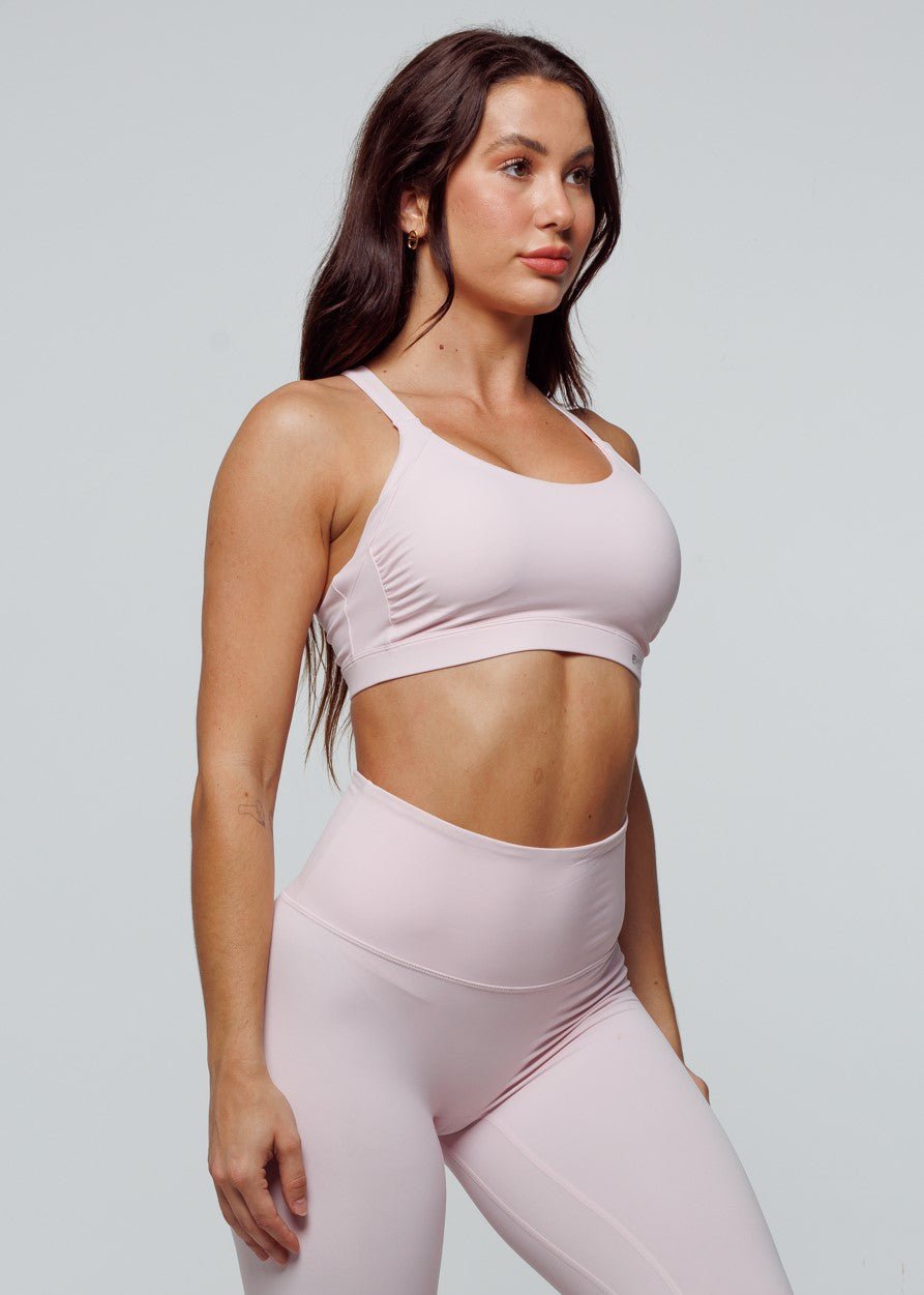 Evolve Apparel Adapt Sports Bra - Pastel Pink