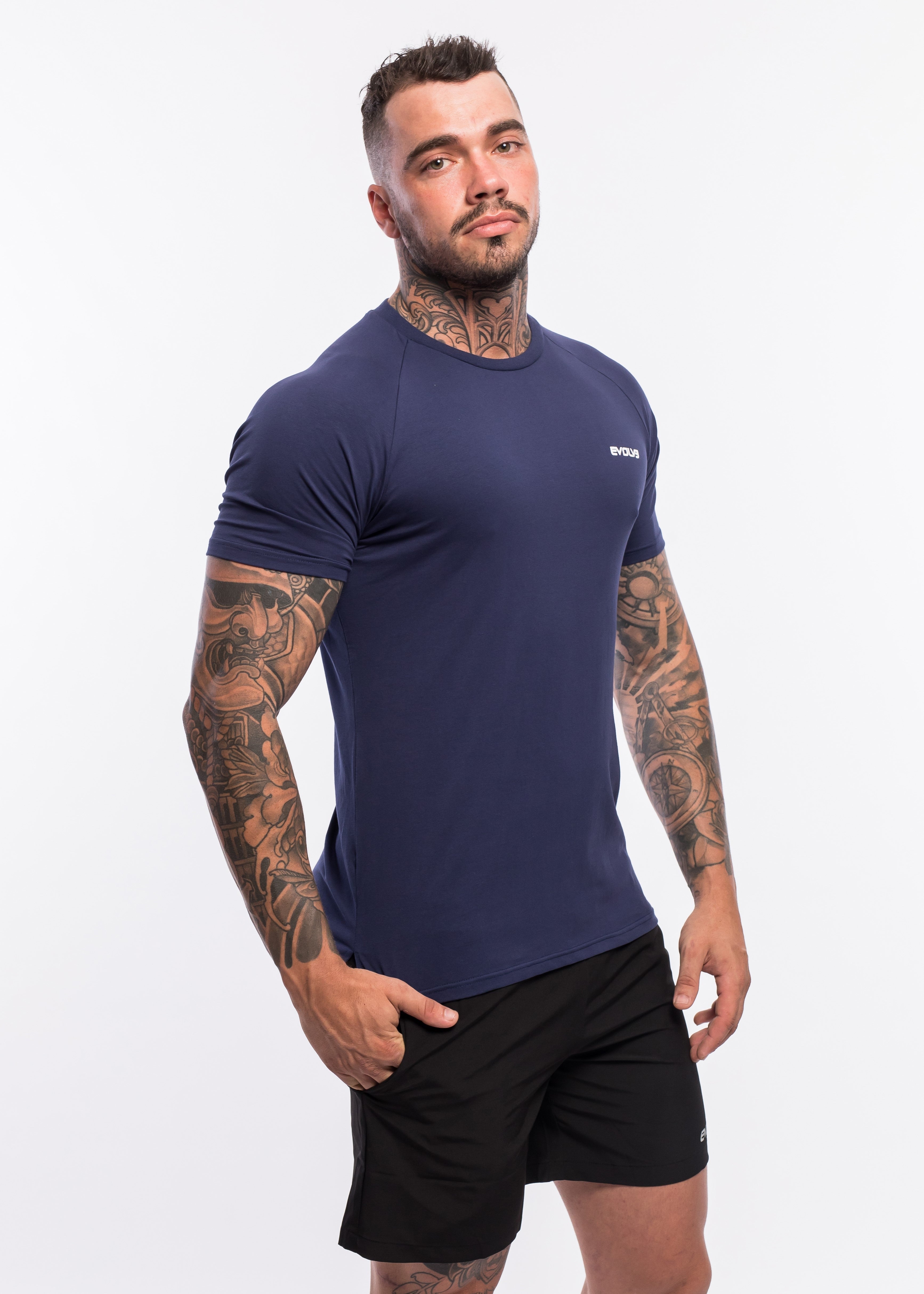 Evolve Apparel Element Tee - Navy