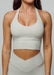 Evolve Apparel Elevate Halter Bra - Stone