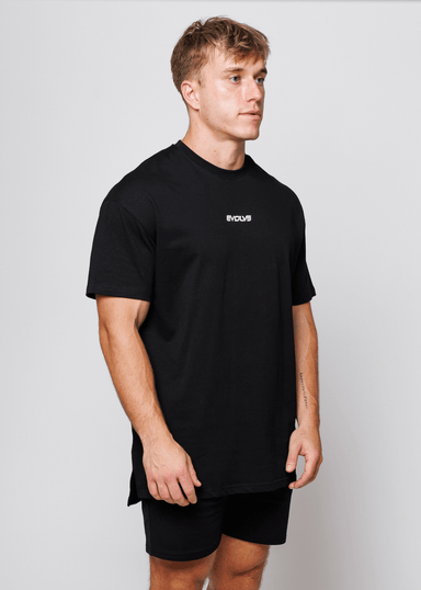 Evolve Apparel Oversized Tee - Black