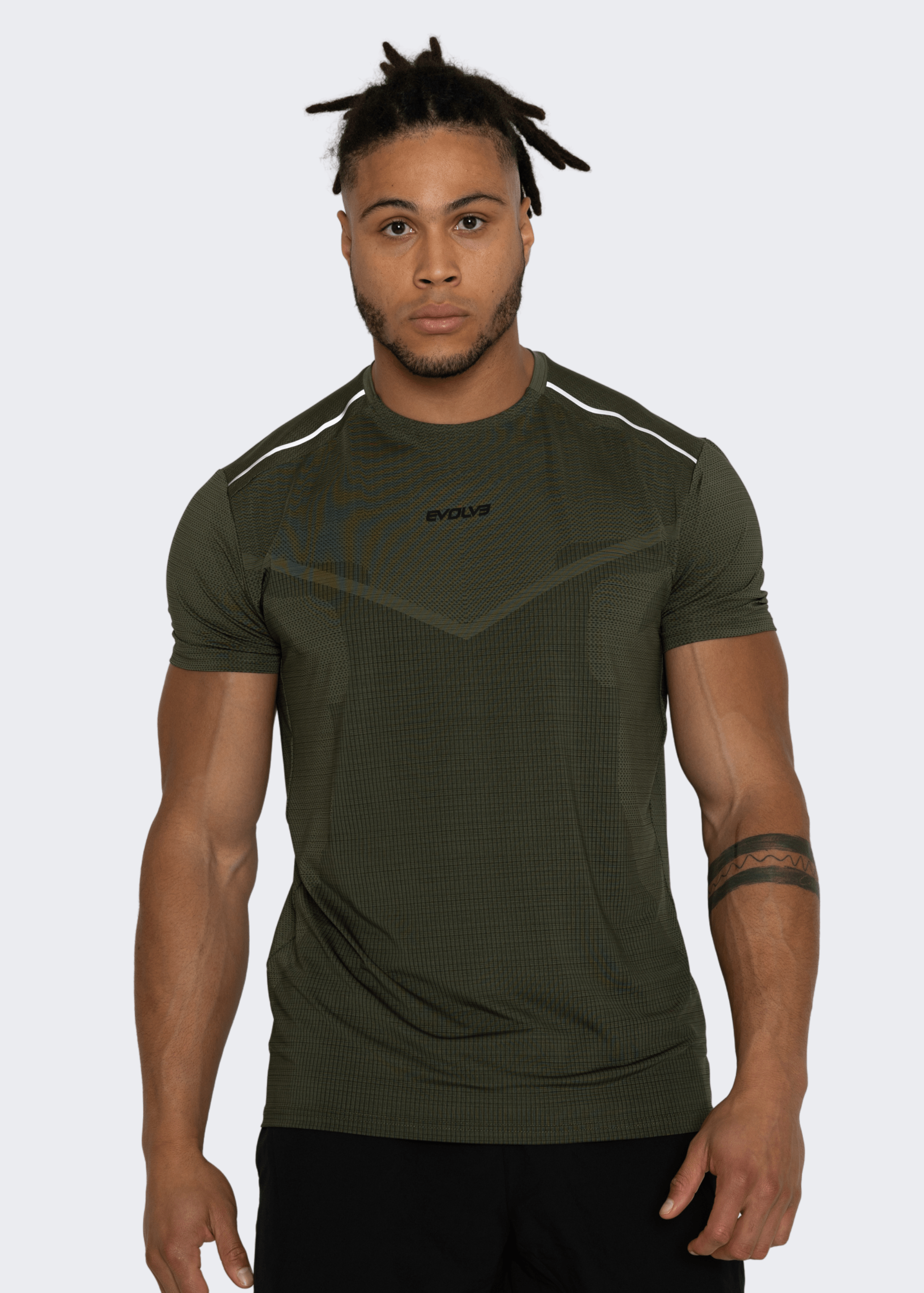 Evolve Apparel Performance Tee - Army Green