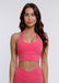 Evolve Apparel Tank Top Elevate Halter Bra - Pink