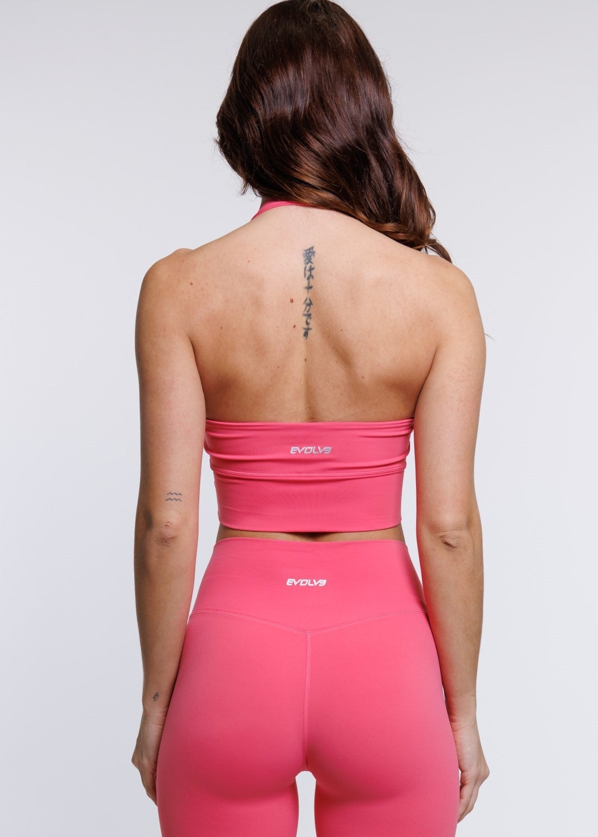 Evolve Apparel Tank Top Elevate Halter Bra - Pink