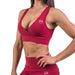 FITPRO Crop Tops FLAWLESS SPORTS BRA - RUBY RED