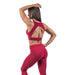 FITPRO Crop Tops FLAWLESS SPORTS BRA - RUBY RED