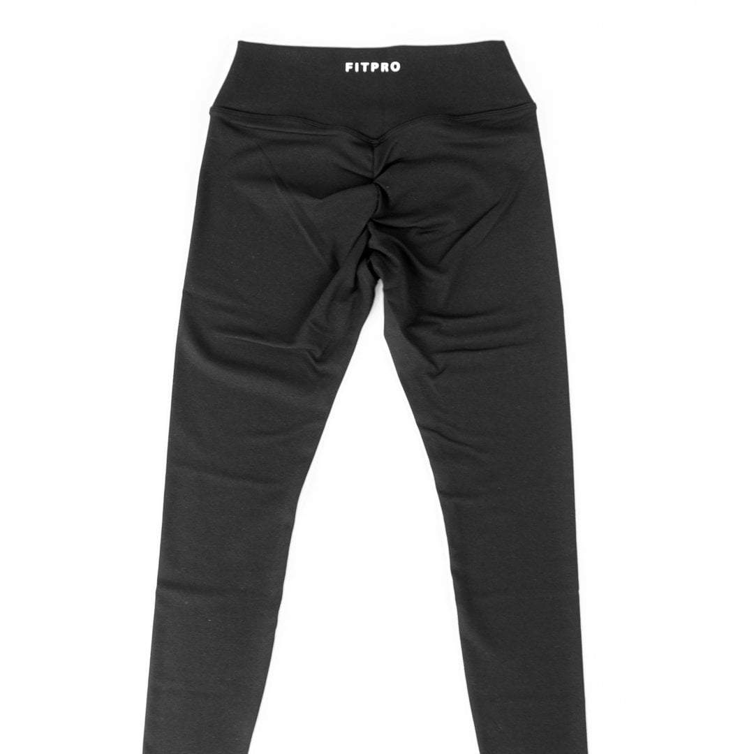 FITPRO Leggings BLACK CANDY CRUSH SCRUNCH LEGGINGS