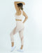 FITPRO Leggings COMMITTED SEAMLESS 3/4 LEGGINGS - CREAMY PINK