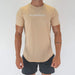 FITPRO Mens T-Shirt MENS SCOOP TEE - BIEGE