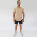 FITPRO Mens T-Shirt MENS SCOOP TEE - BIEGE