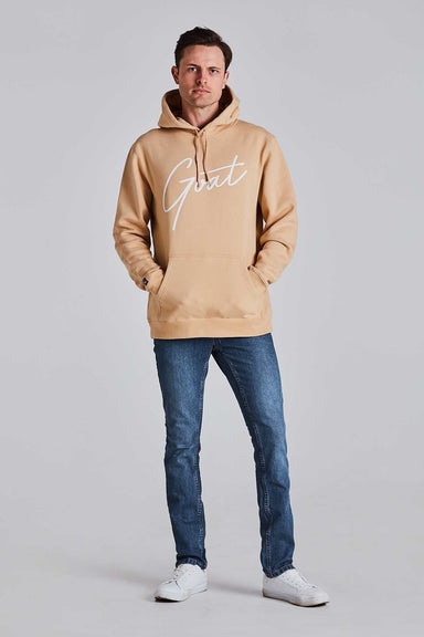 Beige GOAT Signature Hoodie (UNISEX) - Be Activewear