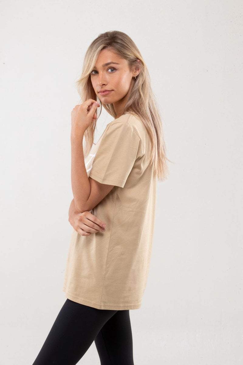 BEIGE GOAT SIGNATURE T-SHIRT (Unisex) - Be Activewear