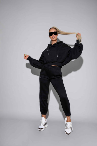 kategalliano.com LUXE Tracksuit Pants - Black