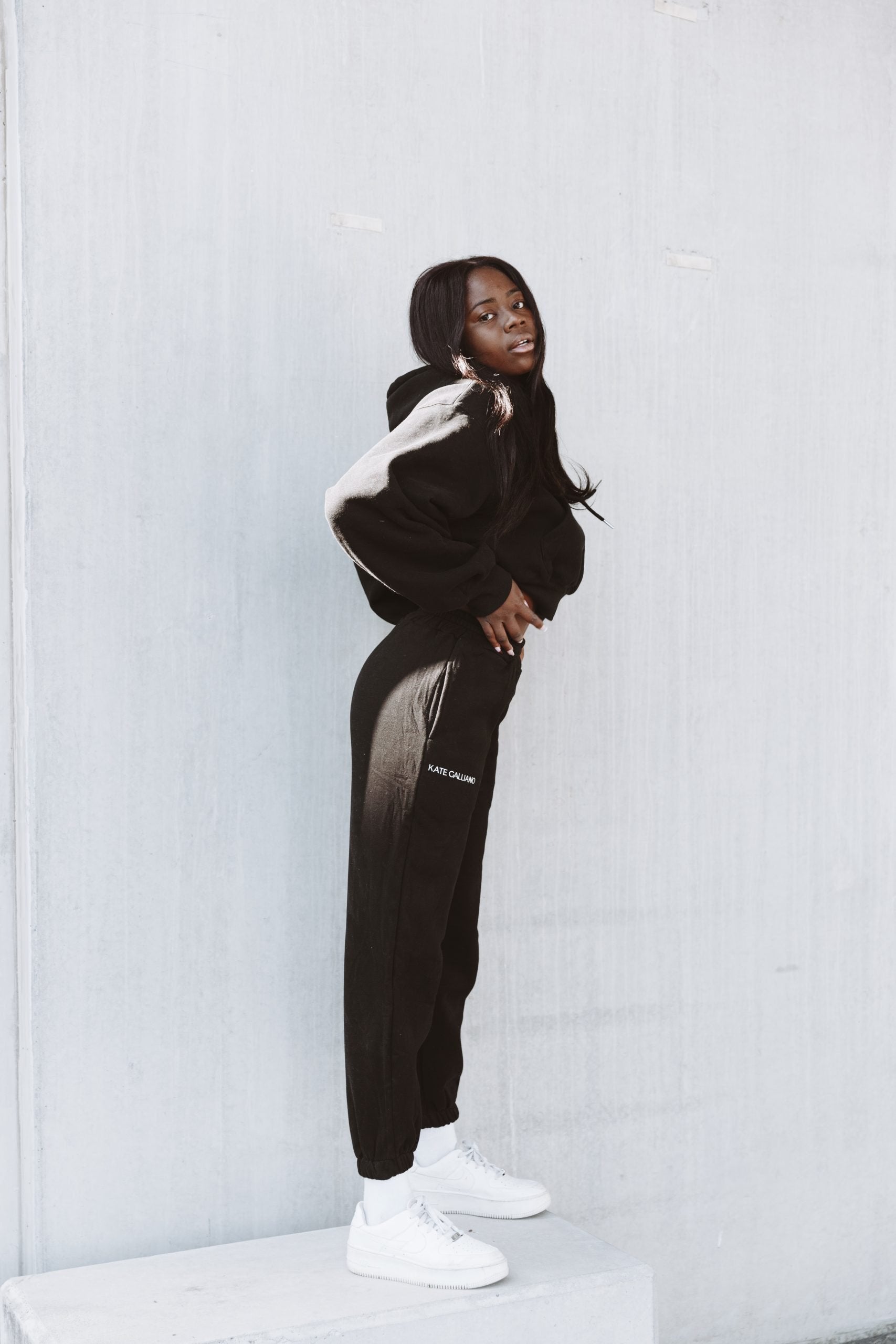 kategalliano.com LUXE Tracksuit Pants - Black